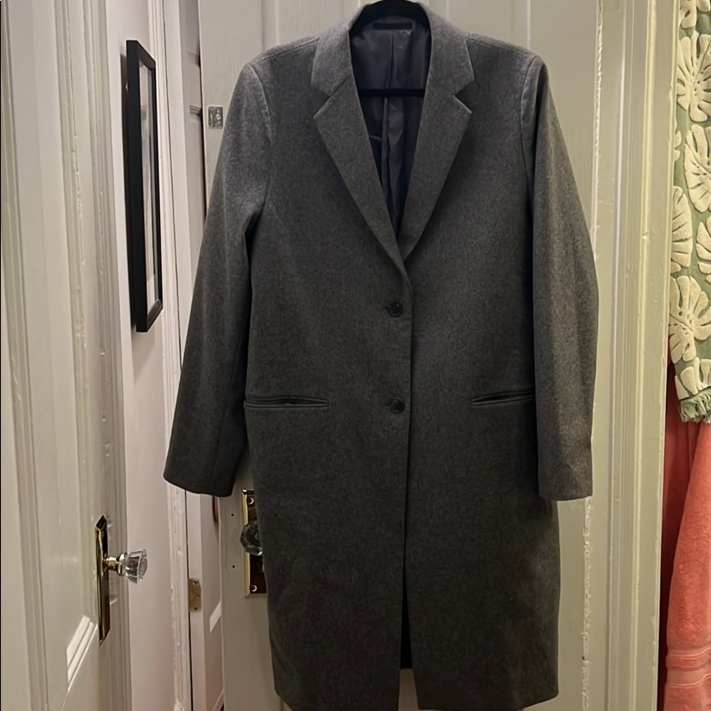 Uniqlo wool/cashmere blend coat